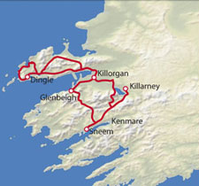 Ireland-Kerry-Ring of Kerry and the Dingle Peninsula cycling safari